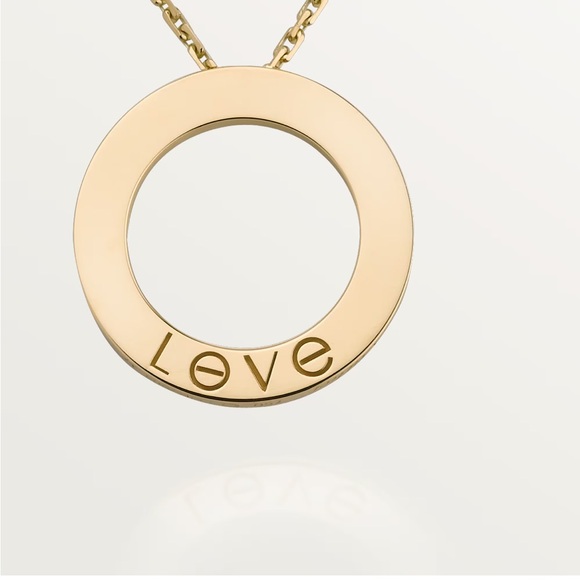 Chanel Love Necklace with 3 diamonds. Practically brand new with box and tags - Picture 2 of 2